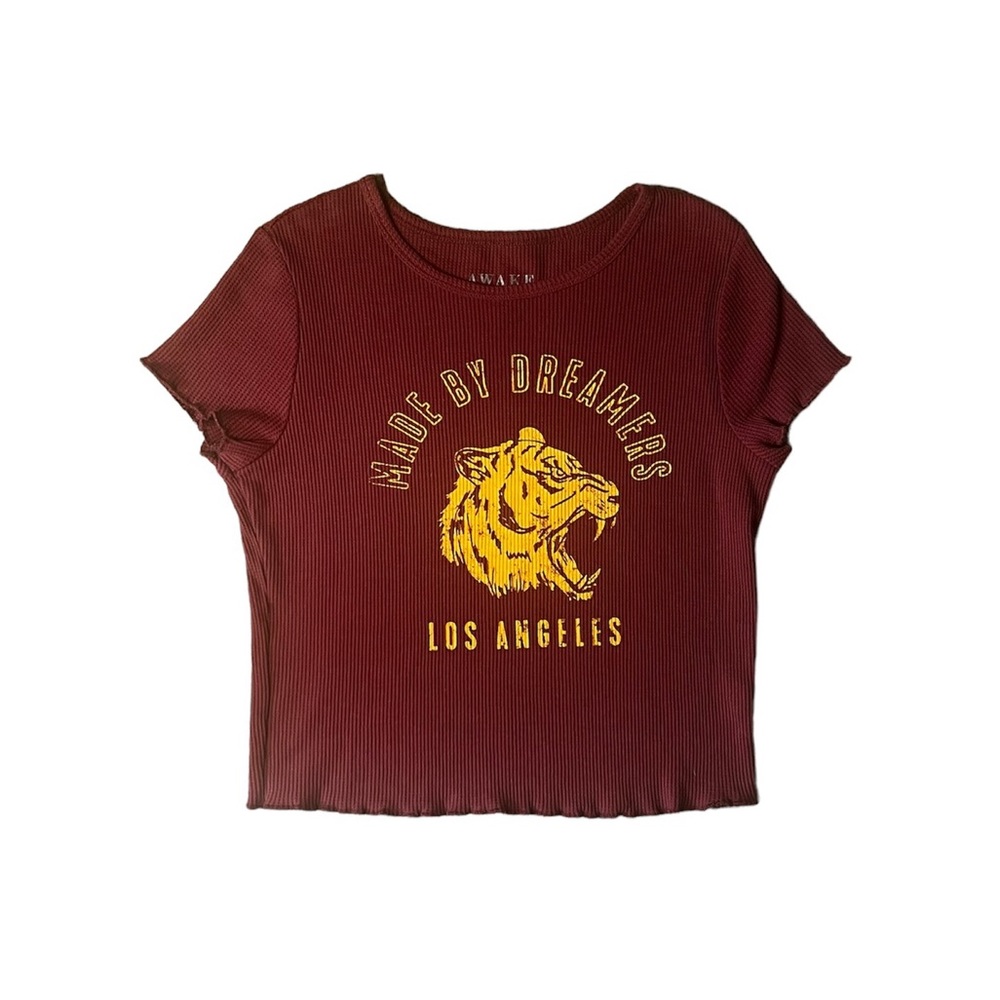 Awake Lettuce Trim Crop Top